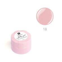 AdriCoco, Гель-желе для моделирования ногтей камуфлирующий №18 (светлый орехово-розовый, 10 мл.)