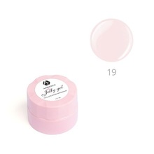 AdriCoco, Гель-желе для моделирования ногтей камуфлирующий №19 (бледный розовый, 10 мл.)