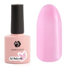 AdriCoco, Est Naturelle - Гель-лак №14 камуфлирующий ярко-розовый (8 мл.)