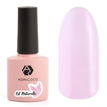 AdriCoco, Est Naturelle - Гель-лак №16 камуфлирующий светло-розовый (8 мл.)