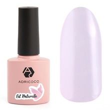 AdriCoco, Est Naturelle - Гель-лак №17 камуфлирующий яркий персиково-розовый (8 мл.)