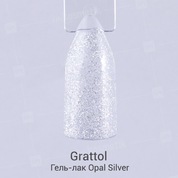 Grattol, Гель-лак OS - Оpal Silver (9 мл.)