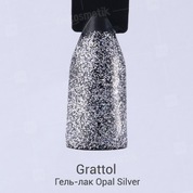 Grattol, Гель-лак OS - Оpal Silver (9 мл.)
