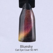 Bluesky, 9D Cat eye coat - Гель-лак Кошачий глаз №01 (10 мл.)