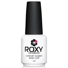ROXY Nail Collection, Comfort Rubber Base Coat - Каучуковое базовое покрытие Комфорт (15 ml.)
