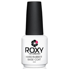 ROXY Nail Collection, Hard Rubber Base Coat - Каучуковое базовое покрытие Хард (15 ml.)