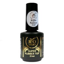 RIO Profi, Super Rubber Top - Каучуковый топ для гель-лака (15 мл.)