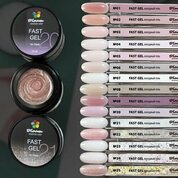 Bloom, Fast Gel No Heat - Гель низкотемпературный для укрепления натуральных ногтей №5 (15 мл.)