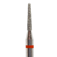 КМИЗ, Фреза алмазная, закругленный конус, мягкий, 1,4 мм (ГСАКС-1,4П-8,0М)