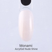 Monami, AcrylGel Nude Shine - Акригель бежевый с шиммером (30 гр.)