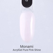 Monami, AcrylGel Pure Pink Shine - Акригель розовый с шиммером (30 гр.)