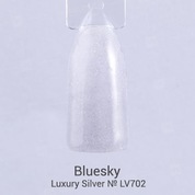 Bluesky, Гель-лак Luxury Silver № LV702 (10 мл.)