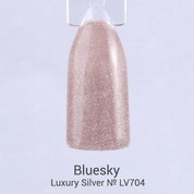 Bluesky, Гель-лак Luxury Silver № LV704 (10 мл.)