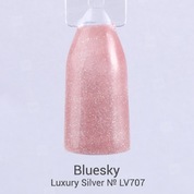 Bluesky, Гель-лак Luxury Silver № LV707 (10 мл.)