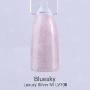 Bluesky, Гель-лак Luxury Silver № LV708 (10 мл.)