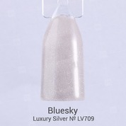 Bluesky, Гель-лак Luxury Silver № LV709 (10 мл.)