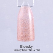 Bluesky, Гель-лак Luxury Silver № LV713 (10 мл.)