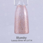 Bluesky, Гель-лак Luxury Silver № LV714 (10 мл.)