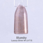 Bluesky, Гель-лак Luxury Silver № LV715 (10 мл.)