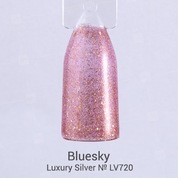 Bluesky, Гель-лак Luxury Silver № LV720 (10 мл.)