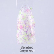 Serebro, Гель-лак «Йогурт» №01 (11 мл.)