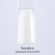 Serebro, Гель-лак «Diamond Shine» №01 (11 мл.)