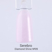 Serebro, Гель-лак «Diamond Shine» №09 (11 мл.)