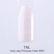 TNL, Гель-лак Princess color №01 (10 мл.)