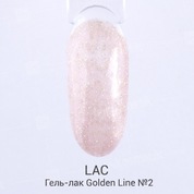 LAC, Golden Line - Гель-лак №GL002 (9 мл.)