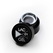 LAC, Mirror Gel - Металлизированная гель-краска №01 (5g.)