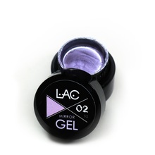 LAC, Mirror Gel - Металлизированная гель-краска №02 (5g.)