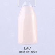 LAC, Base Tint - База для гель-лака камуфлирующая №02 (9мл.)
