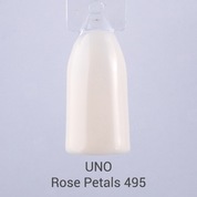 Uno, Гель-лак Rose Petals - Лепестки роз №495 (8 мл.)
