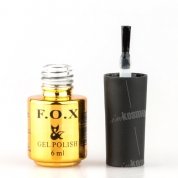 F.O.X, No Wipe Top Coat - Топ без липкого слоя для гель-лака (6 ml.)