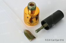 F.O.X, Гель-лак - Cat Eye №016 (6 ml.)
