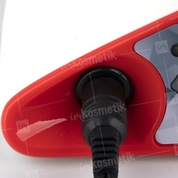 Рэстар, 03 Колибри Смарт - Щеточный аппарат для маникюра и педикюра с педалью вкл/выкл (бело-красный)