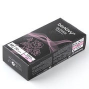 Benovy, Перчатки виниловые розовые (M, 100шт/50 пар)