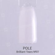 POLE, Гель-лак Brilliant tears №01 - Алмаз (8 мл.)