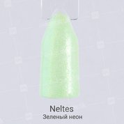 NelTes, Зеркальный блеск (Зеленый неон, мелкий помол)