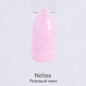 NelTes, Зеркальный блеск (Розовый неон, мелкий помол)