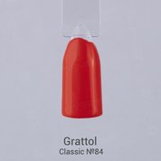 Grattol, Гель-лак Scarlet №84 (9 мл.)