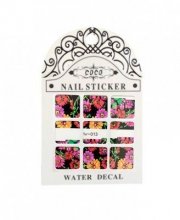 Coco, Nail Sticker - Слайдер-дизайн LW-013