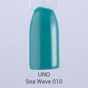Uno, Гель-лак Sea Wave - Морская волна №010 (12 мл.)
