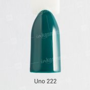 Uno, Гель-лак Dark Green - Темно-зеленый №222 (12 мл.)