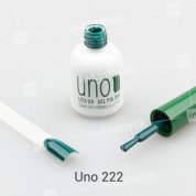 Uno, Гель-лак Dark Green - Темно-зеленый №222 (12 мл.)