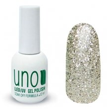 Uno, Гель-лак Diamond Shine - Алмазное сияние №340 (12 мл.)
