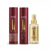 Londa, Velvet Oil - Набор Мгновенное обновление волос до 100% (3 шт.)