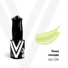 Vogue Nails, Гель-лак - Пина колада №216 (10 мл.)