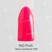 Rio Profi, Гель-лак каучуковый - Ярко-розовый №38 (7 мл.)