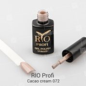 RIO Profi, Гель-лак каучуковый - Cacao cream №72 (7 мл.)